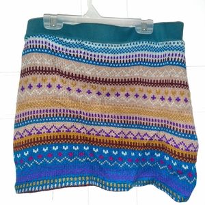 Zig Zag brand sweater skirt size medium